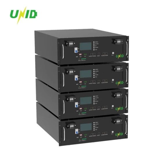 Unid Rack-montiertes 48-V-51,2-V-Solarstromspeichersystem mit Lithium-Ionen-Akku für die Energiesicherung zu Hause