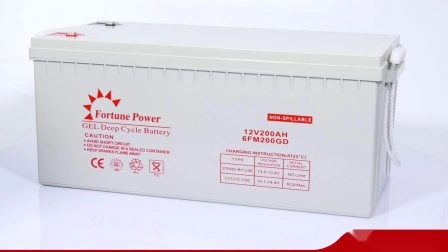 12V200ah Deep Cycle Gel-Batterie für Solarstromanlage